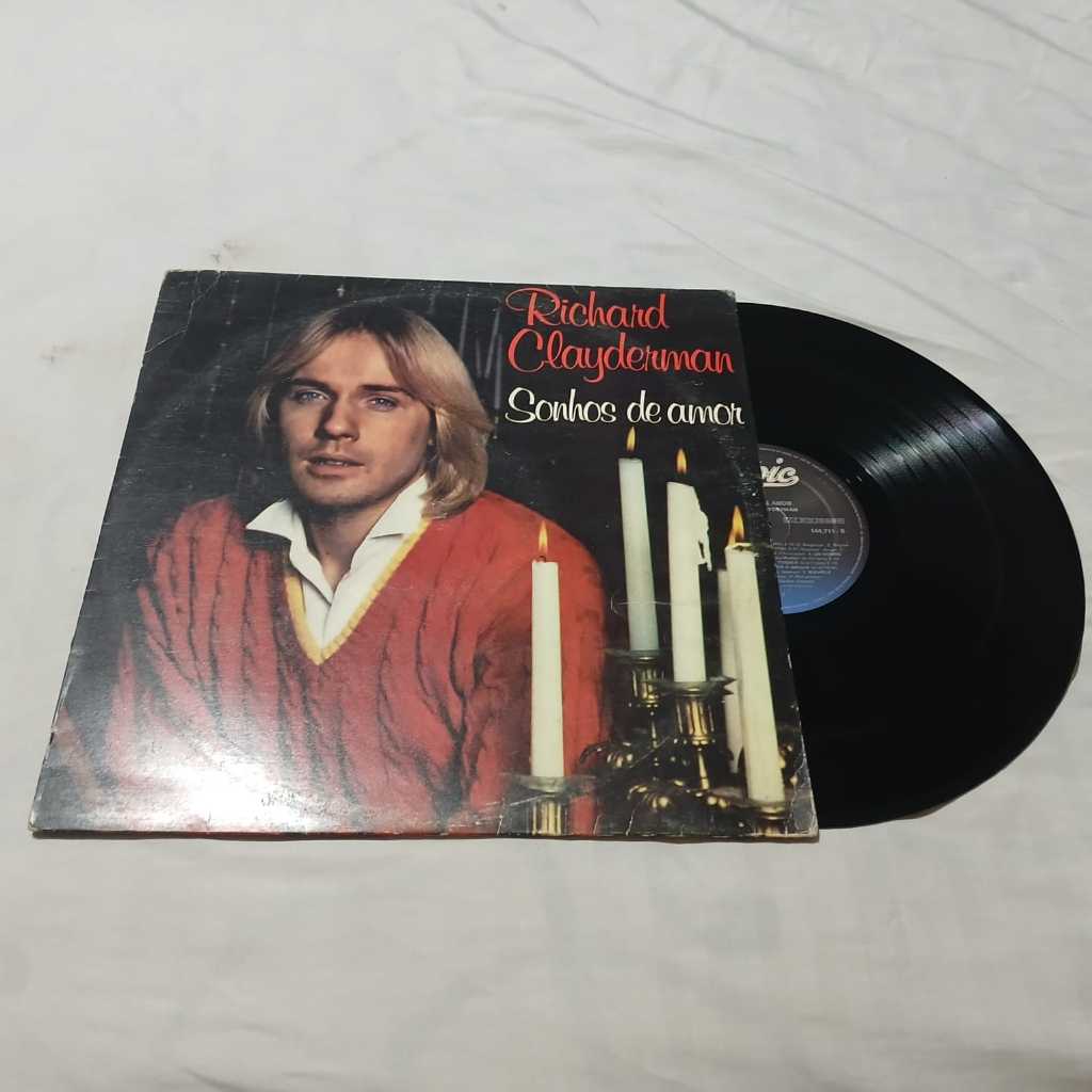 Lp Vinil Richard Clayderman - Sonhos De Amor - 1980