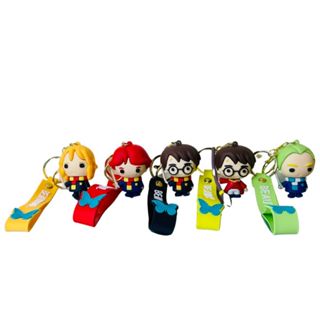 Chaveiro Harry Potter Hermione Rony 3D Premium Grande Emborrachado Colecionável Bolsa Mochila Chaveiro Fofo em Oferta na Shopee