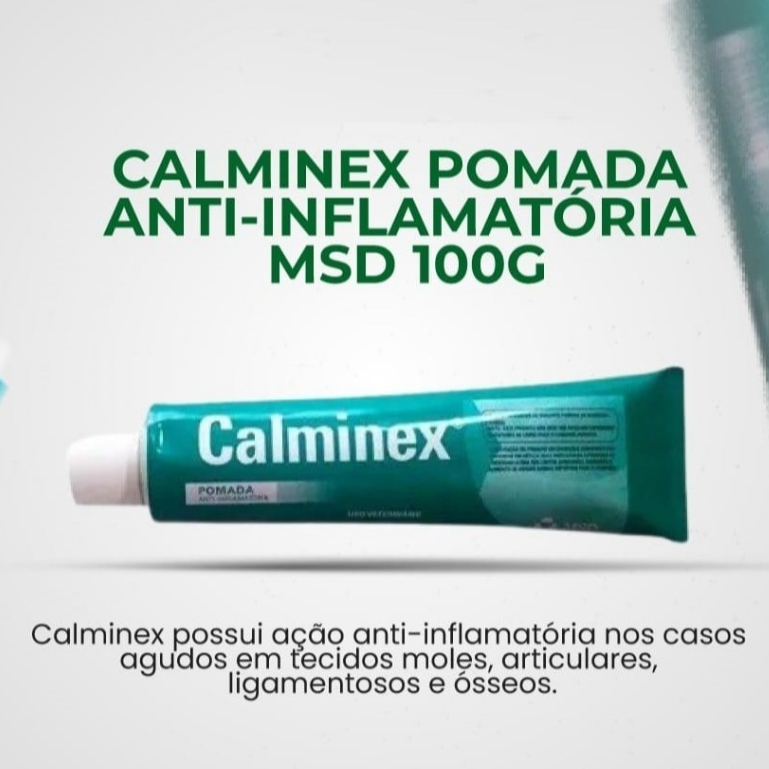 Calminex - Para todo tipo de dor animal 30g ou 100g em Oferta na Shopee