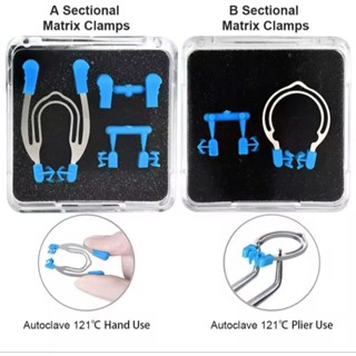 1 caixa de matriz seccional, clipe com mola A ou B em Oferta na Shopee