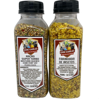 Kit Torneio Coleiro, Canario, Tiziu e Curió /  Ração super Turbo + Farinhada de Insetos em Oferta na Shopee