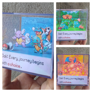 Cubo diorama Paraiso pokemon Personalizado LEIA A DESCRIÇÃO em Oferta na Shopee