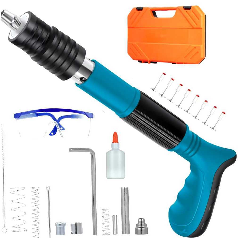 qualidade superior Pistola de Fixação Finca Pino Kit Completo Profissional 10/260 Pregos Finca Pino Inclusos