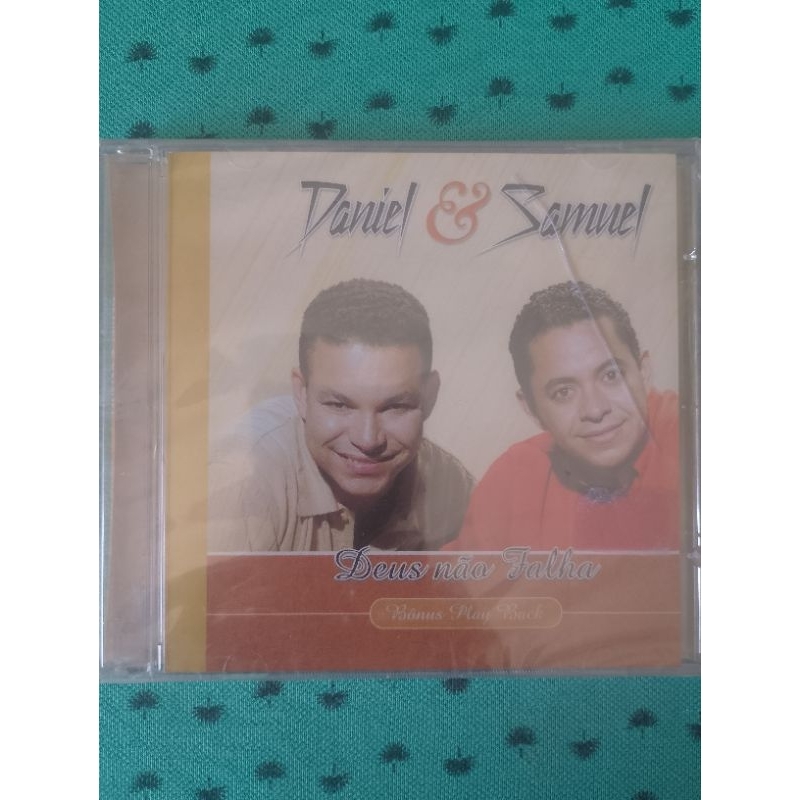 Cd Daniel e& Samuel Deus Não Falha Com PlayBack ( Cd Lacrado de fabrica sem Tiragem)