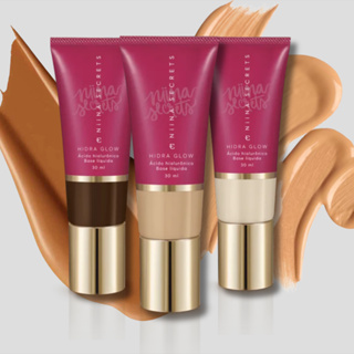 Base Hidra Glow Niina Secrets 30ml  - Escolha seu tom! em Oferta na Shopee