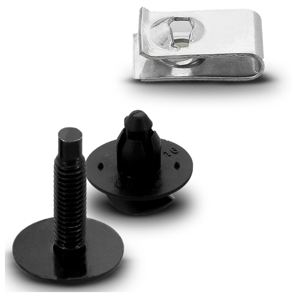 Detalhes do Kit Grampo Presilha Ka 2015 2016 2017 2018 2019 2020 Parabarro Dianteiro