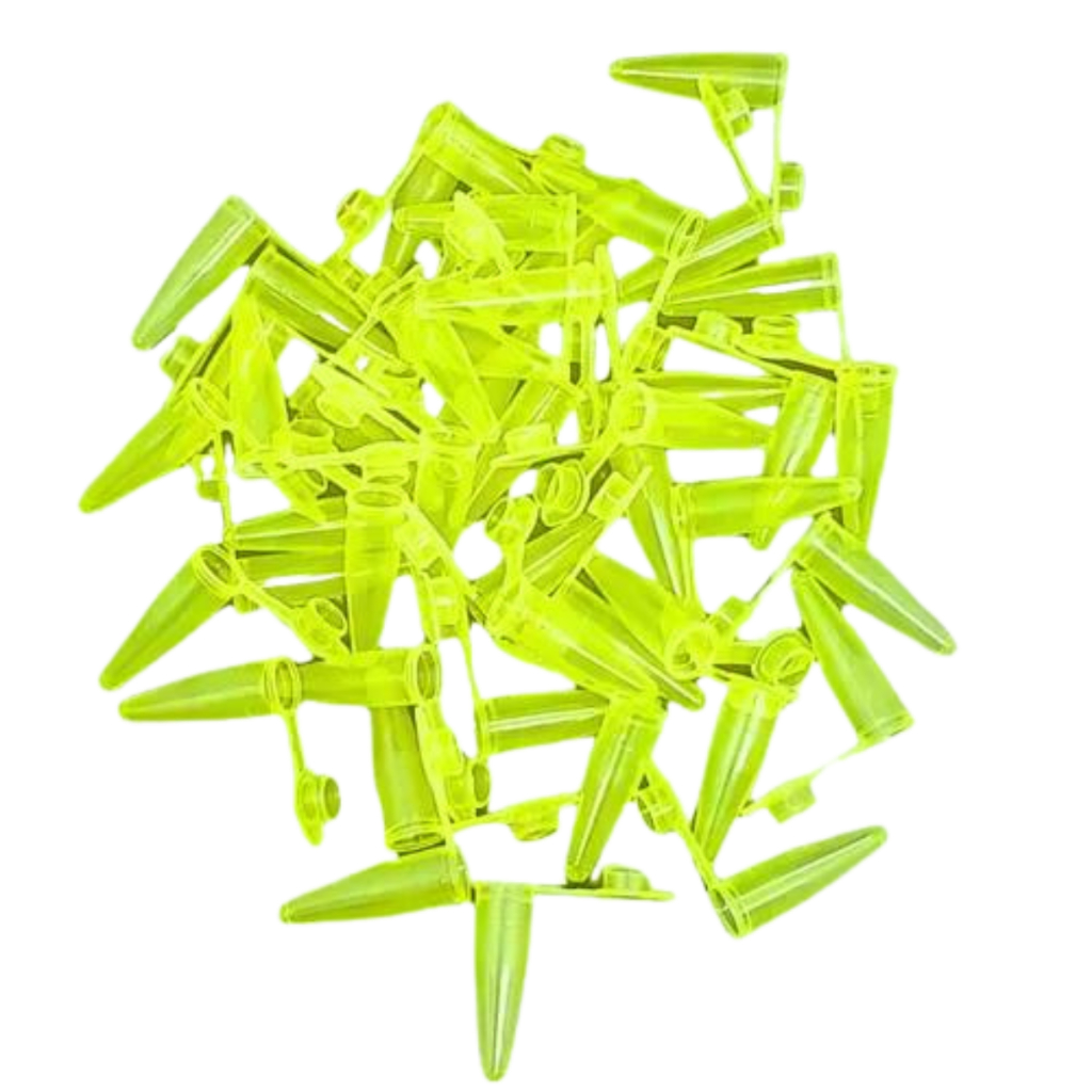 Microtubo Flaconete Capsula 0,2ml Amarelo C/ 5.000 Unidades