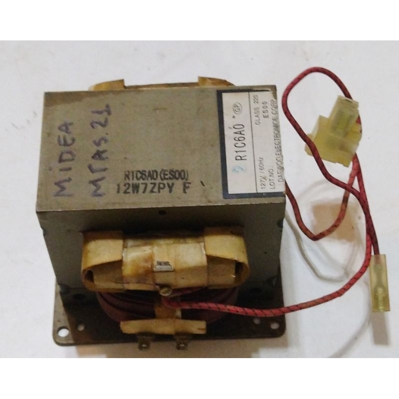 transformador de alta microondas Midea mtas 21 / 127 vts