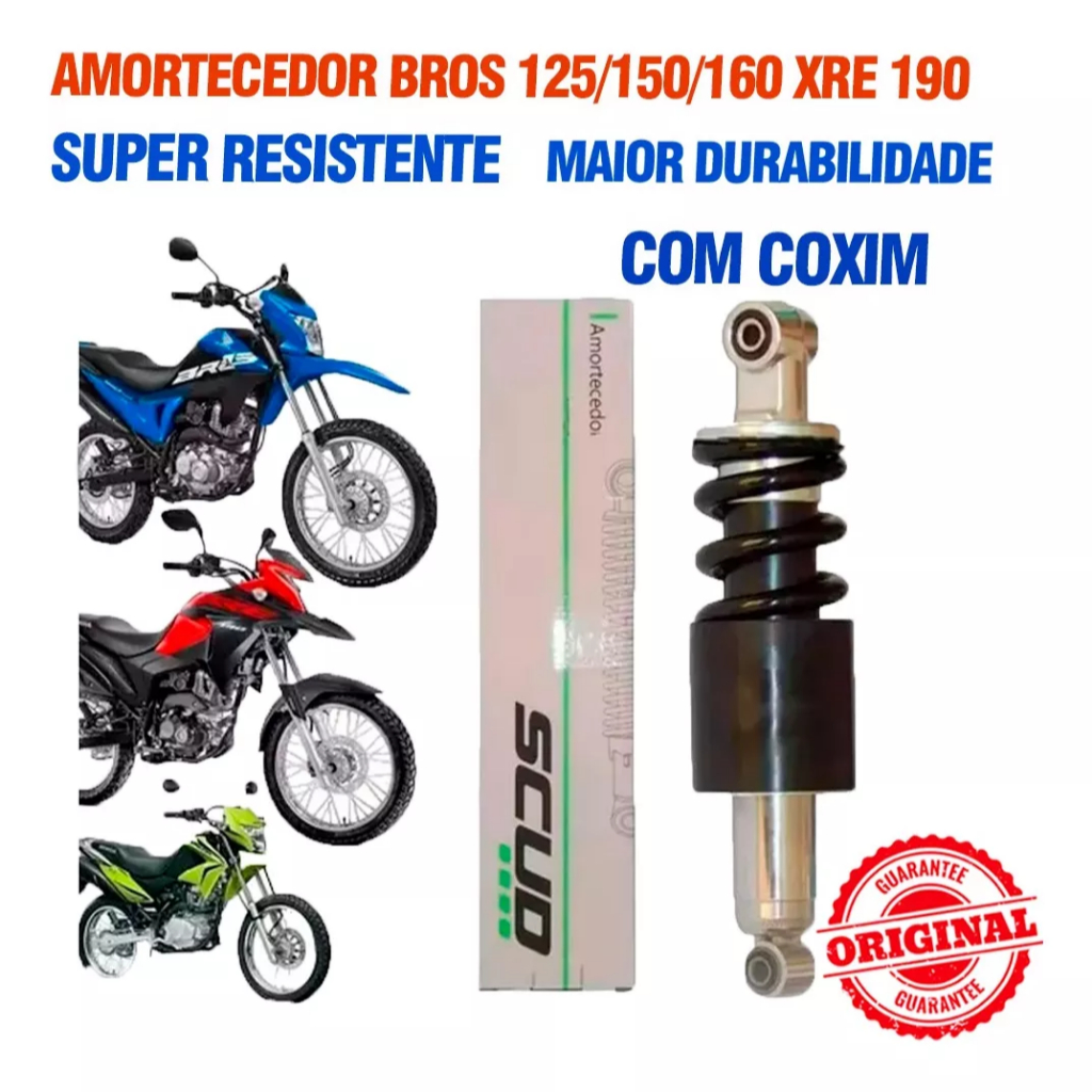 Amortecedor Pro Link Honda Nxr Bros 125 150 160 Todas