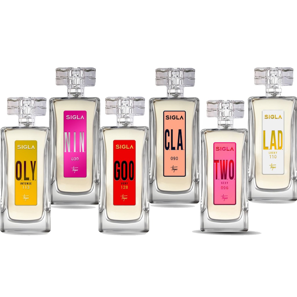 Perfumes Femininos Thipos (100ml) Sigla Original - Fragrância A Sua Escolha - Perfumes Para Mulher
