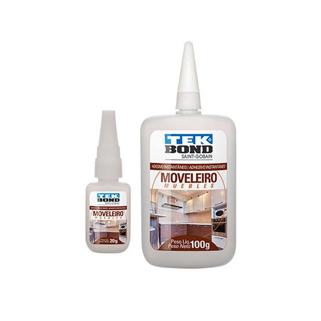 Cola Moveleira Adesivo Instantâneo - Tekbond