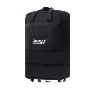 Bolsa Dobrável Para Viagem Mala Viagem Grande com Rodinhas tamanho ajustável para viajens em Oferta na Shopee