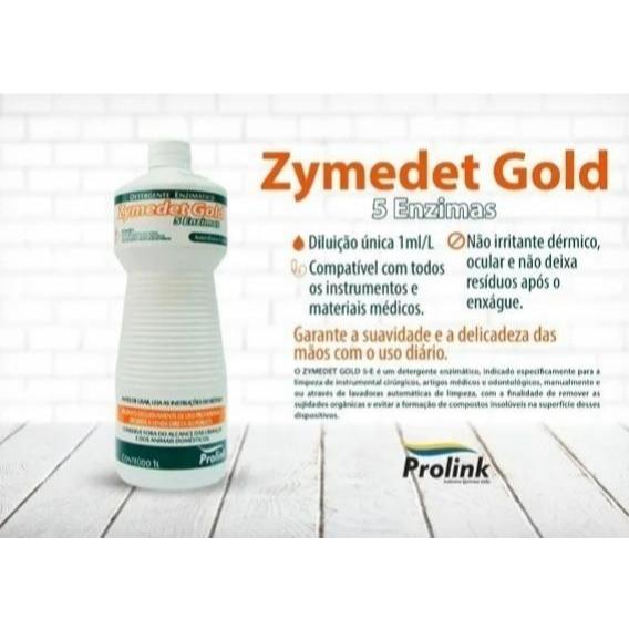 DETERGENTE ENZIMATICO 5 ENZIMAS ZYMEDET GOLD 1000 ML PROLINK