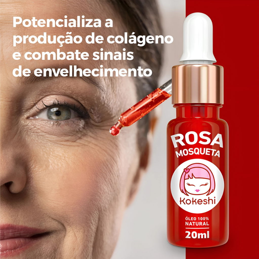 Óleo De Rosa Mosqueta 100% Puro Kokeshi 20ml