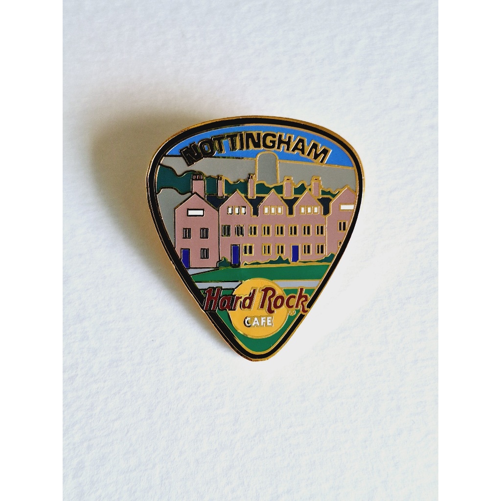 Pin / Broche - Hard Rock Cafe - Nottingham - Guitar Pick Series