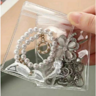 Saco Plástico de PVC.-5 X 7 cm - 100 unidades.(Mais espessos e resistentes que o plástico comum) em Oferta na Shopee