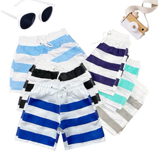 Short Praia Menino Infantil Listrada Com Cordão Elástico e Bolso Juvenil em Oferta na Shopee