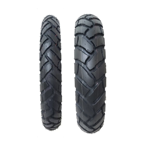 Kit de Pneus 120/90-17 Traseiro + 90/90-21 Dianteiro – C/C IRA Bunker:
