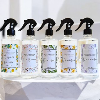água perfumada para tecidos,lençol e ambientes 500ml várias fragâncias em Oferta na Shopee