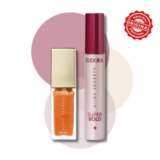 Niina Secrets: Máscara para Cílios Super Bold 10g e Lip Oil 7ml - ESCOLHA em Oferta na Shopee