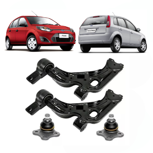 Kit 02 Bandejas Dianteiras Completas Fiesta Class 2009 2010 2011 2012 2013 2014 em Oferta na Shopee