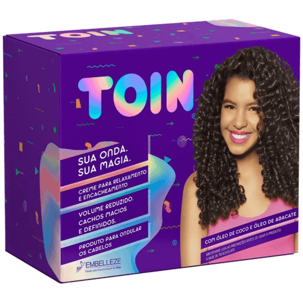 Kit Creme Relaxante Toin Embelleze