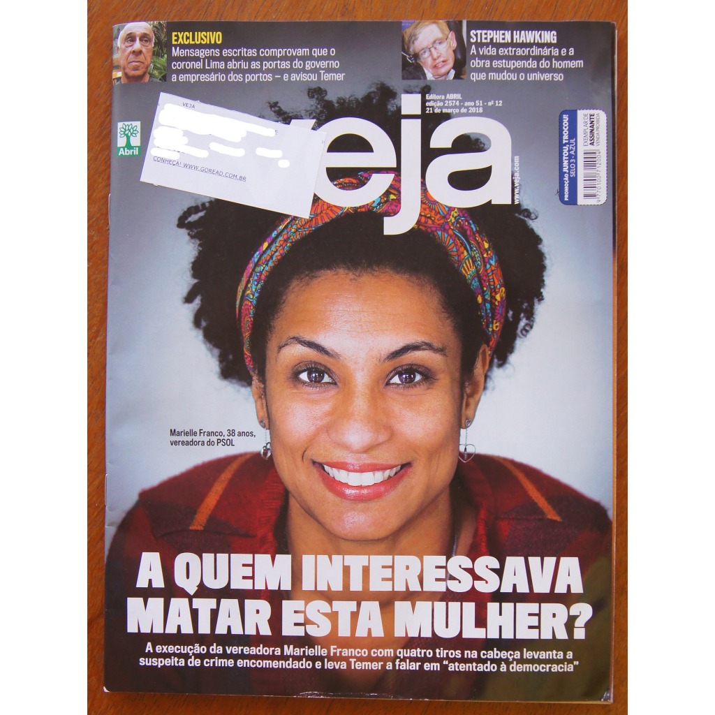 Revista Veja Nº 2574 21 Março 2018