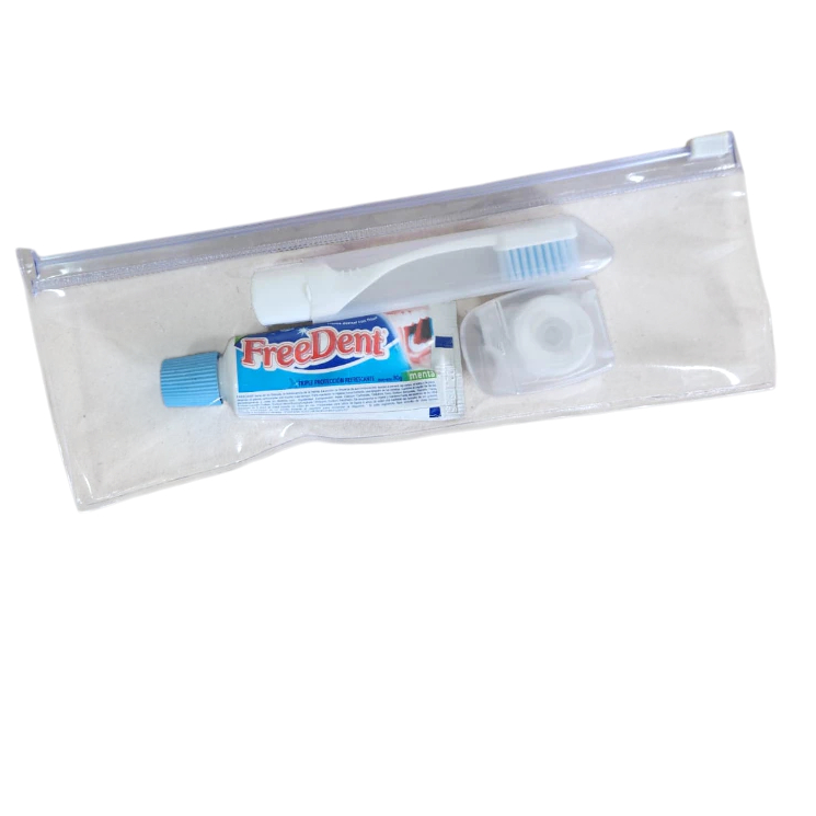 kit 10 Estojo Necessaire zip zap transparente em Oferta na Shopee