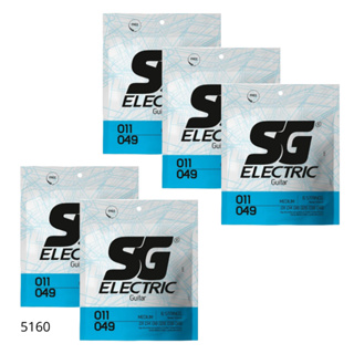 Kits Corda SG 011 Níquel para Guitarra Encordoamento Tensão Média em Oferta na Shopee