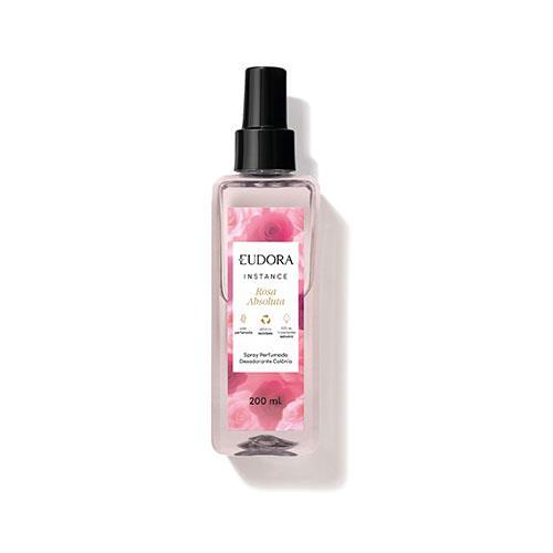 Eudora Instance Desodorante Colonia Body Splash Rosa Absoluta 200Ml