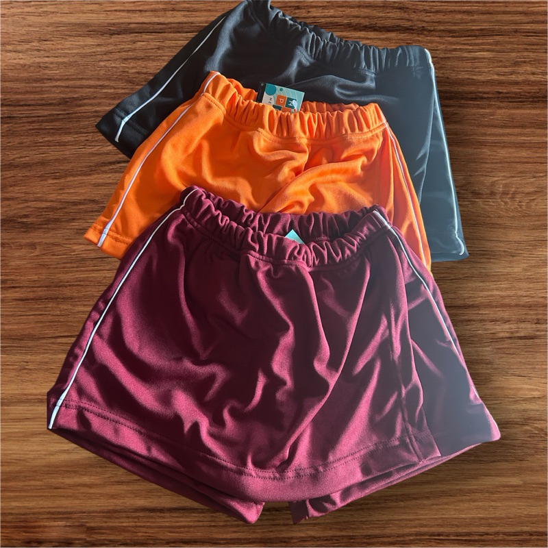 Short Saia colegial infantil com Friso lateral em Oferta na Shopee