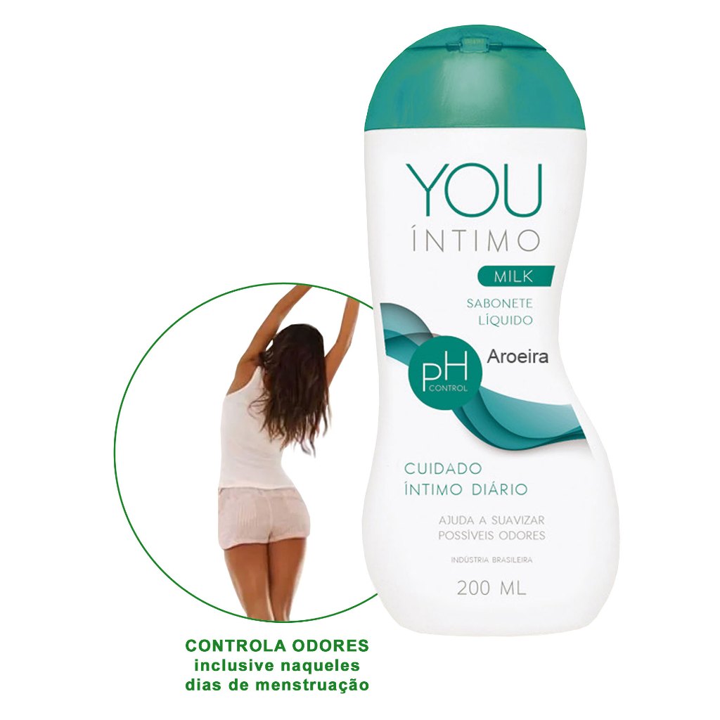 Sabonete Líquido Ph Control Íntimo 24h 200ml You - Milk - Pharma
