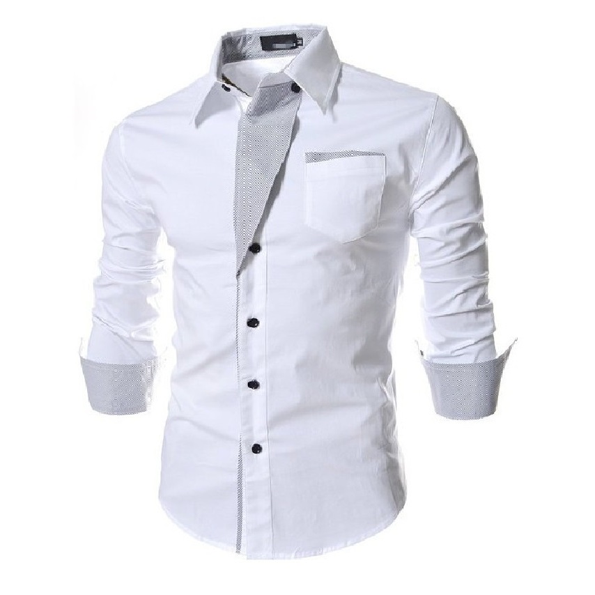 Camisa Social Masculina Slim Fit Premium – Tecido Confortável, Não Amassa Fácil, Pronta Entrega