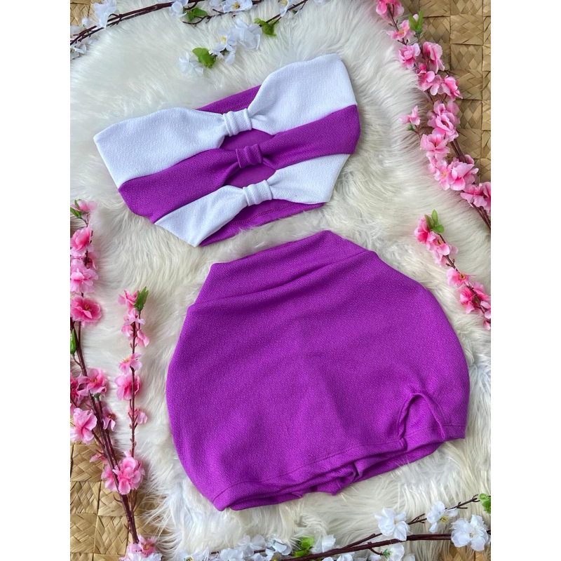 Conjunto Três Nós! (Lilás) - (tam. 34 - 48) !! (BELÍSSIMO E CONFORTÁVEL) em Oferta na Shopee