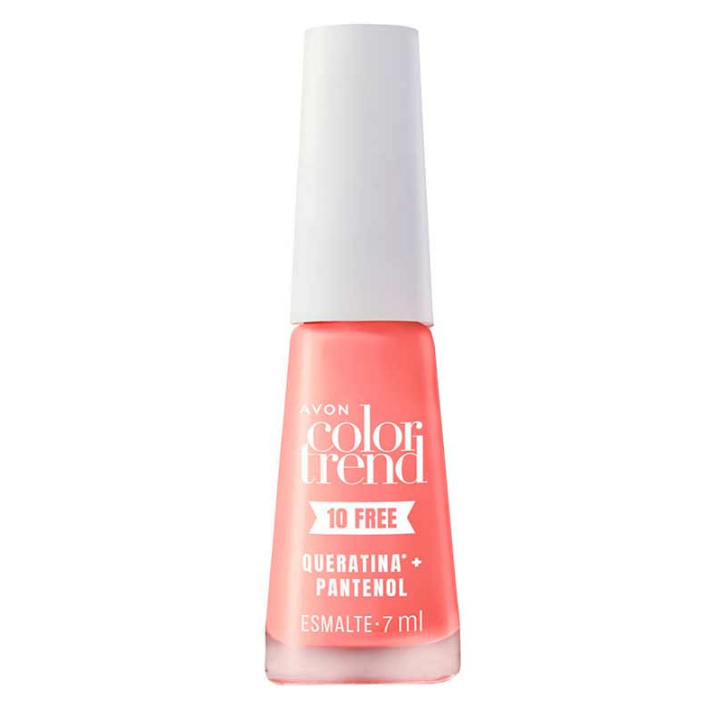 Esmalte Color Trend 10 Free Pêssego Baby 7ml * Avon *