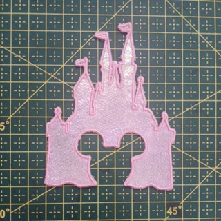Patch bordado termocolante Castelo disneey em Oferta na Shopee