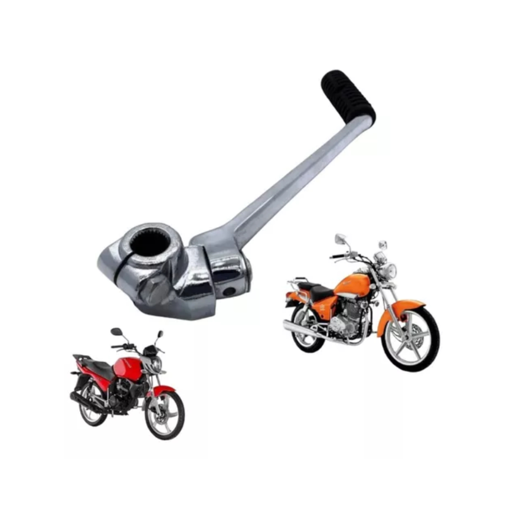PEDAL DE PARTIDA P/ MOTO DAFRA KANSAS 150 08/15 em Oferta na Shopee
