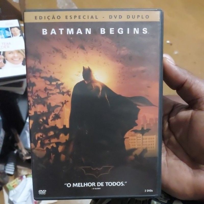 Dvd Duplo Original Usado - Batman Begins (Dublado) - Edição Especial