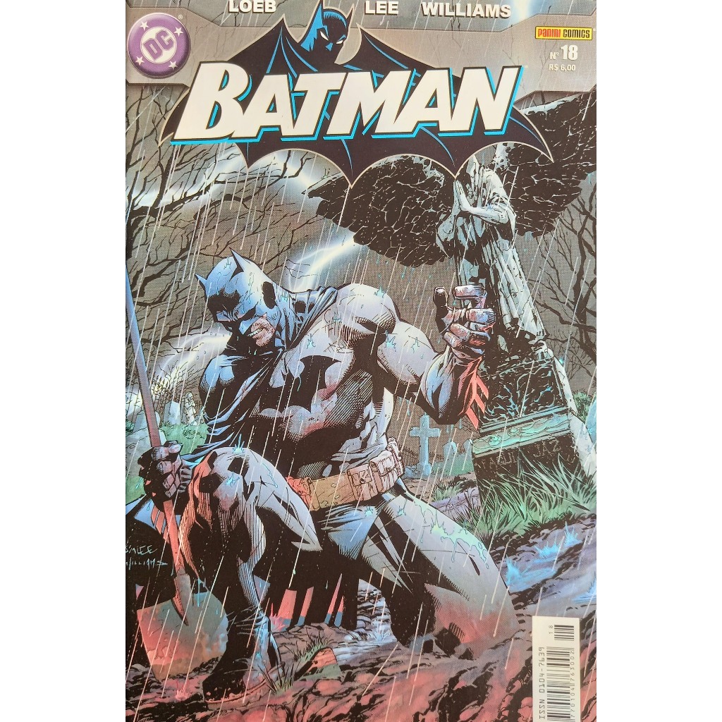 HQ DC Batman 18 - Silêncio - Panini Comics 2004