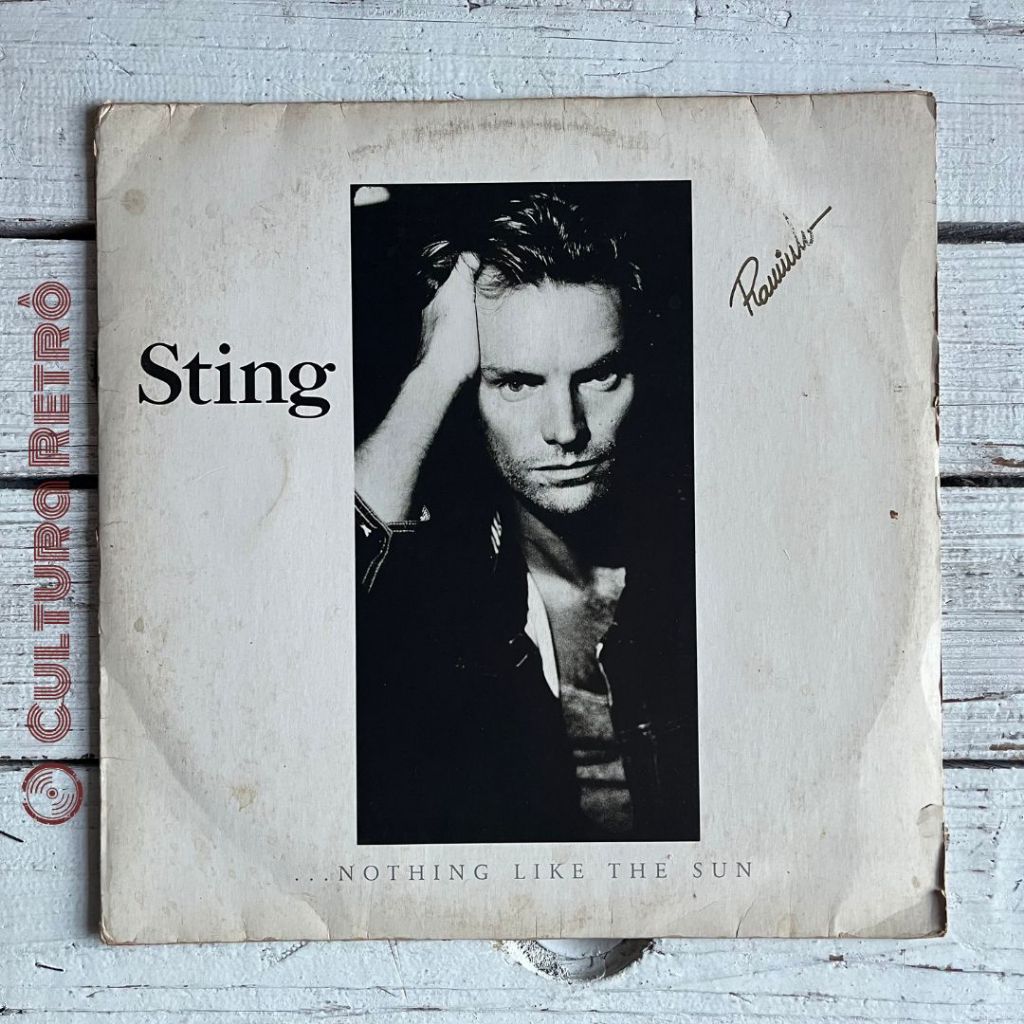 LP NOTHING LIKE SUN STING 1987 ( EXCELENTE/ ENCARTE/ DUPLO)