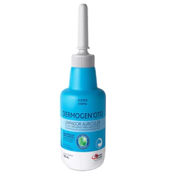 Dermogen Oto Soluçao Limpeza Auricular Cães Gatos 100ml