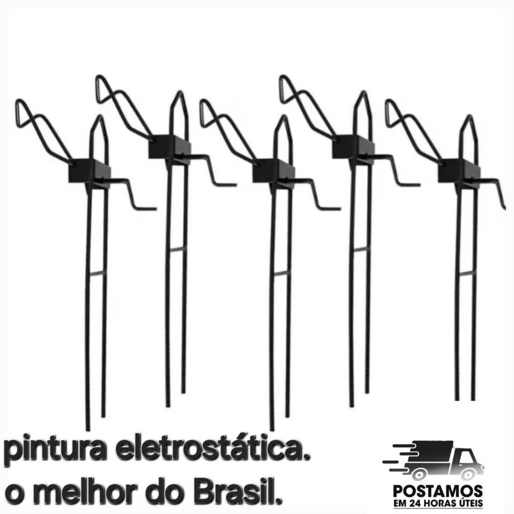 Suporte Para Vara de Pesca Barranco Com Regulagem (5 UNID.)