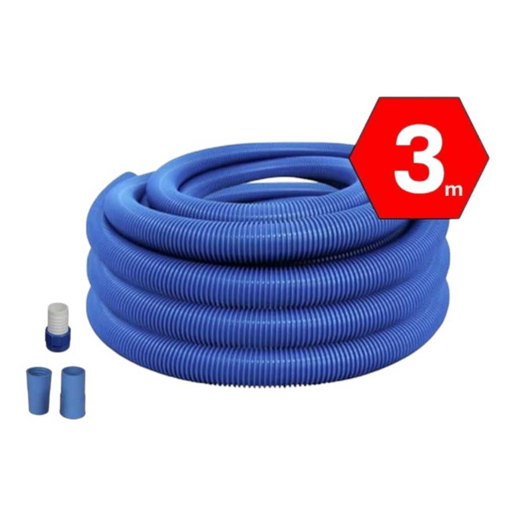 Mangueira flexível Para Aspirar piscina 3 metros Com Adaptador em Oferta na Shopee