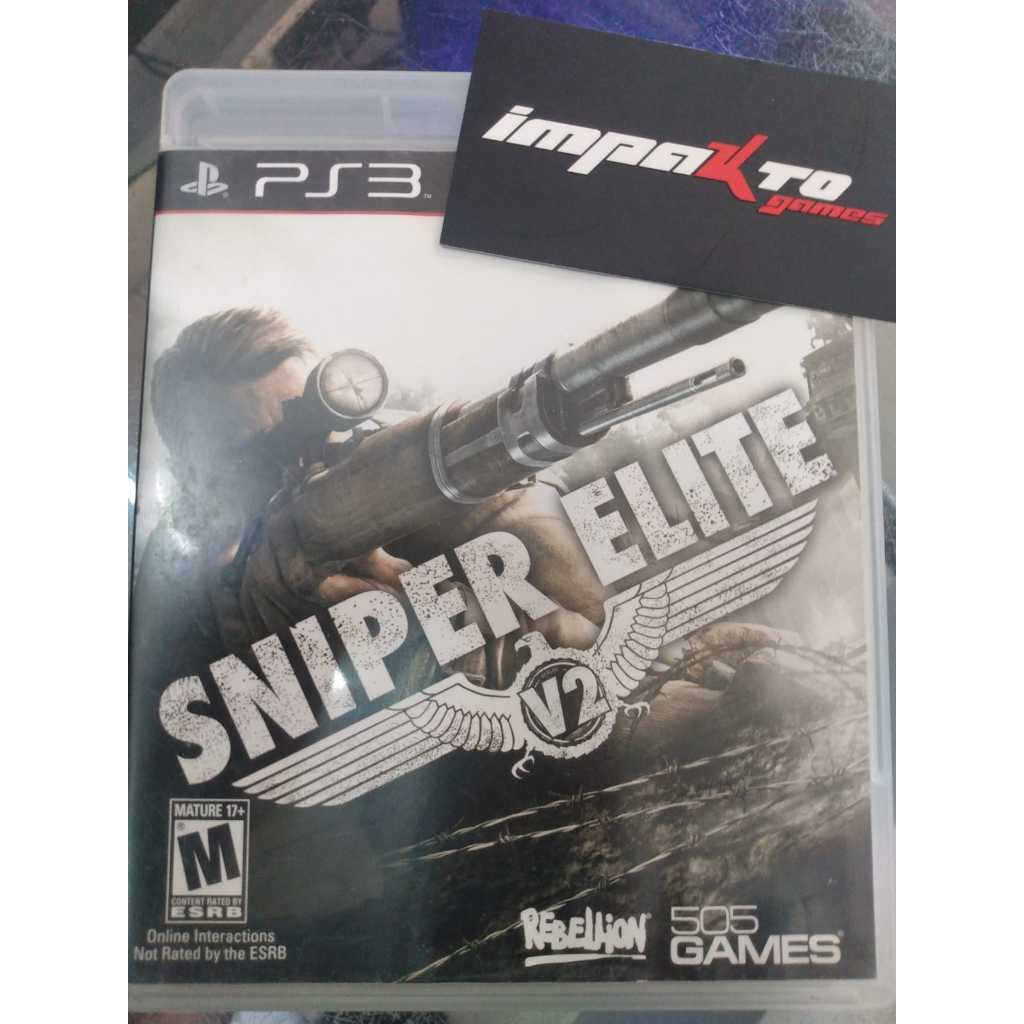 Sniper Elite V2 PS3 USADO