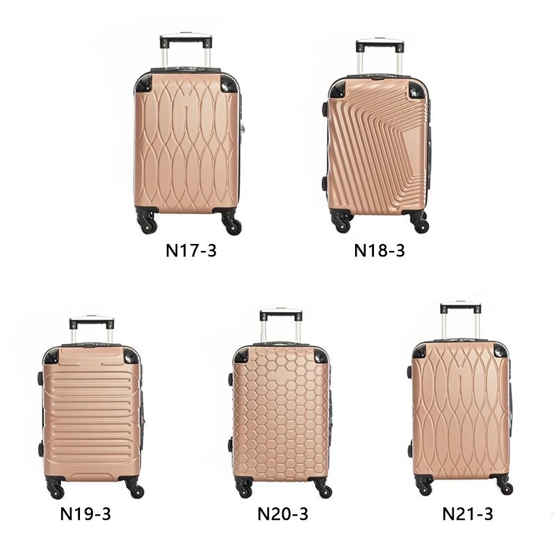 Mala de bordo 9KG -10KG ABS com senha mala de viagem 10kilos com roda 360 ANAC padrao promoção-2403