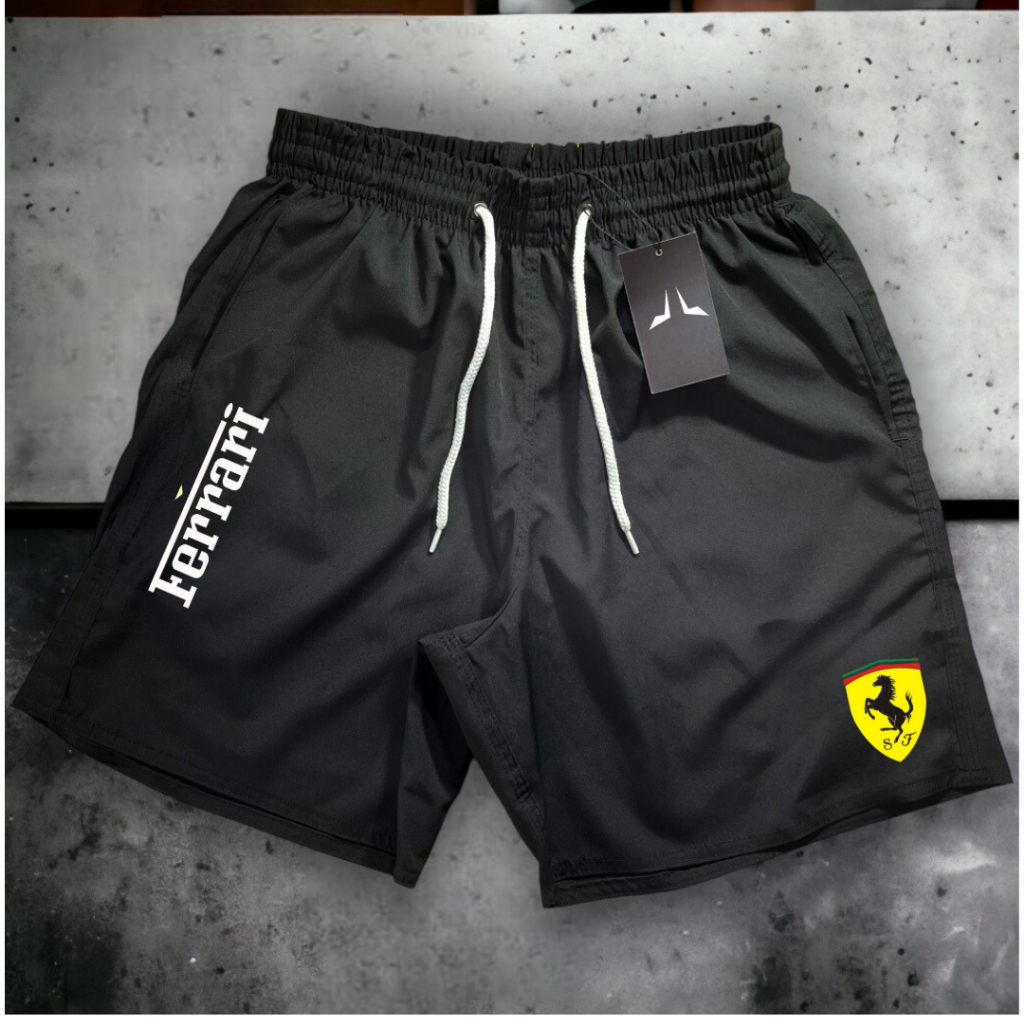 Bermuda Mauricinho FERRARI 01 - Academia, Skate, Basquete, Corrida, musculação, caminhada