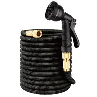 Mangueira Magica de Jardim Retrátil 15m/30m/Metros Flexível irrigação E 7 Tipos De Jato em Oferta na Shopee