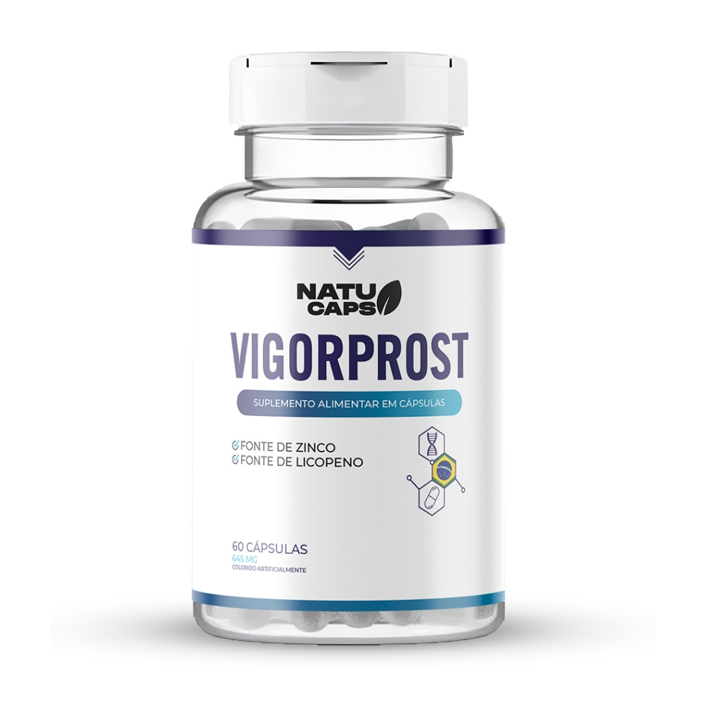 1 Pote de Vigorprost - 60 Capsulas - Prostata Saudável - Envio Imediato em Oferta na Shopee