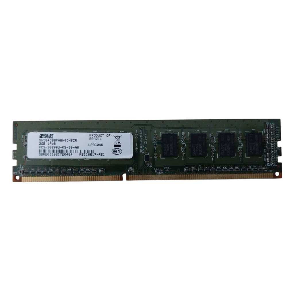 Memória RAM DDR3 2GB SMART 1333 1x2GB RAM