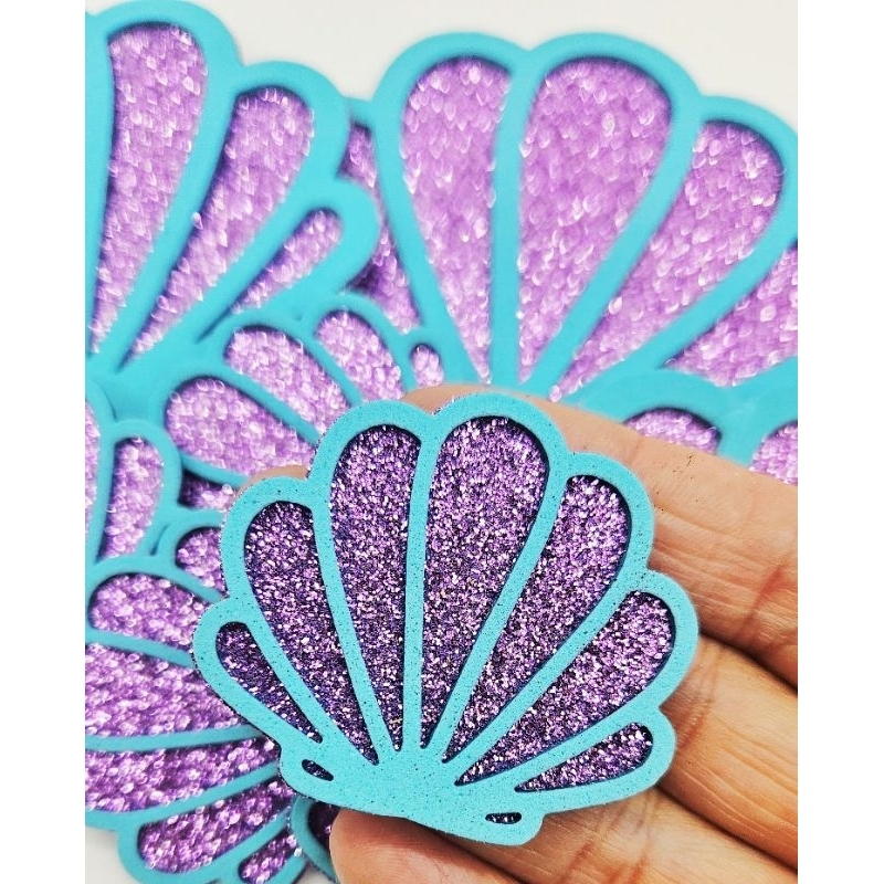 Aplique concha de EVA